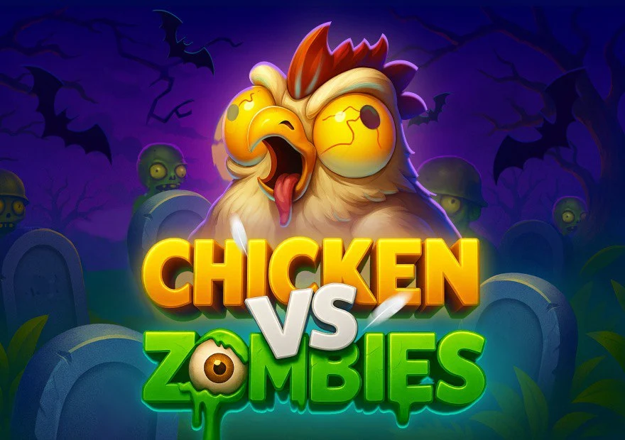 Logo Chicken vs Zombies.